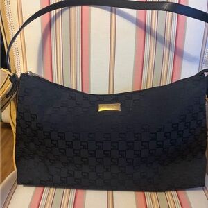 St. John Collection Black Shoulder Bag